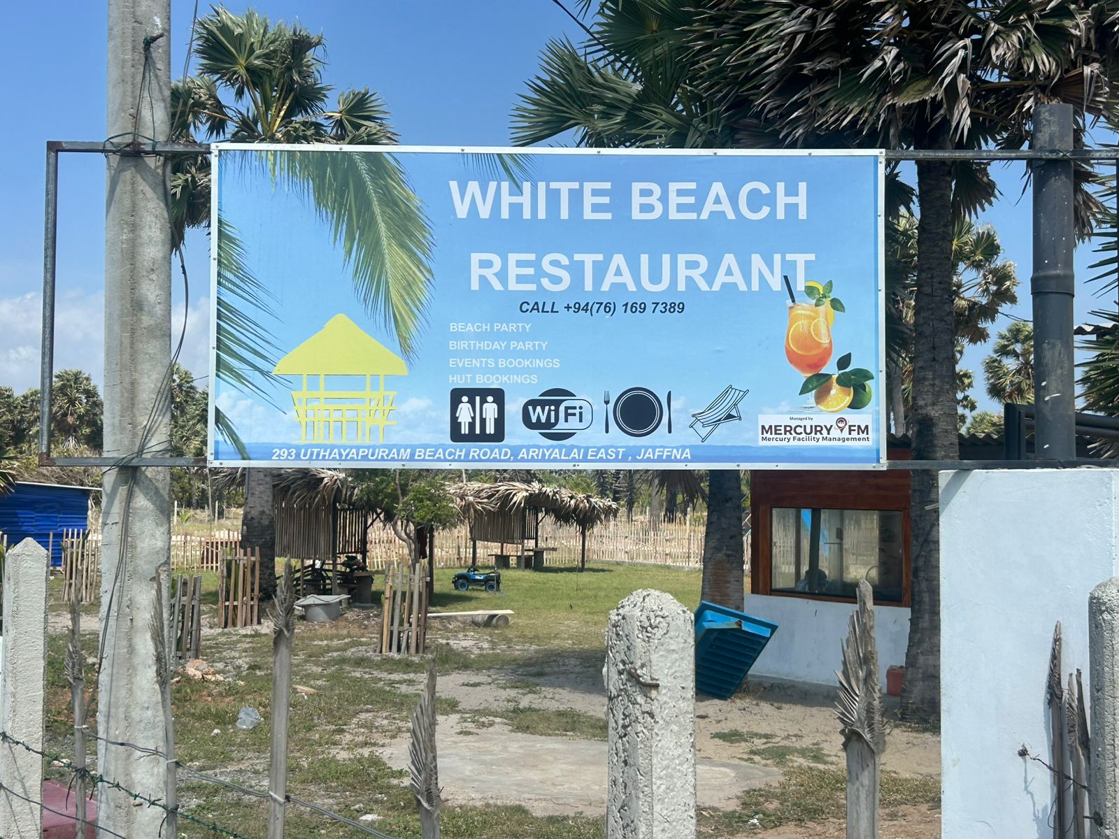 MercuryFM 115 - White Beach  - Jaffna  East Ariyalai